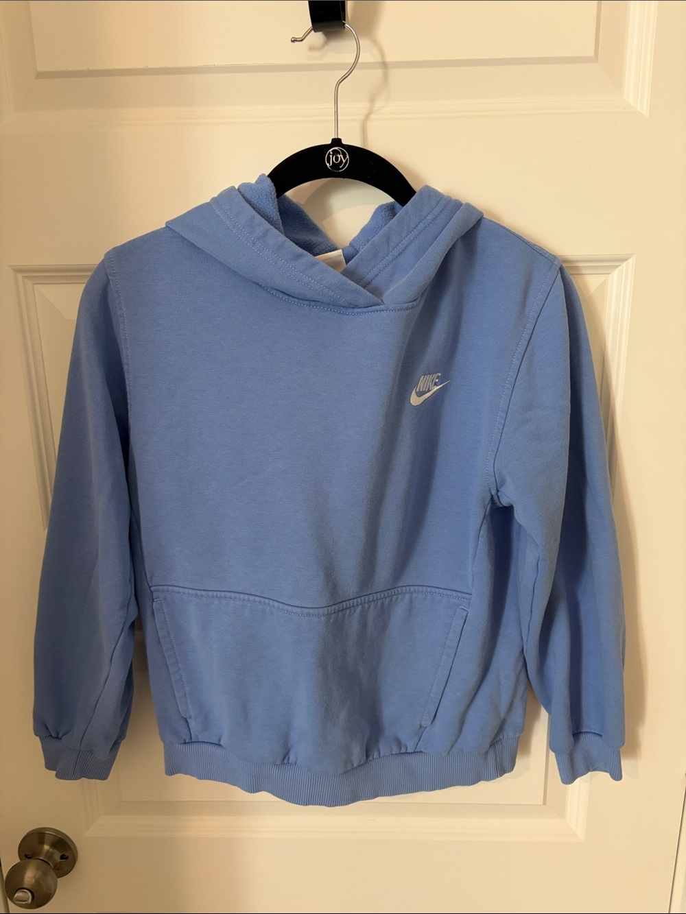 Nike Light Blue Kids Hoodie Sweatshirt